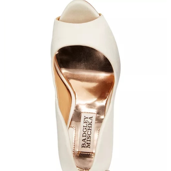 Badgley Mischka Kiara Embellished Pumps -7 - Picture 2 of 6